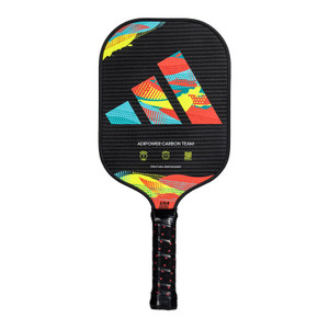 Front view of the adidas ADIPOWER Team ATTK 2 Pickleball Paddle face and handle