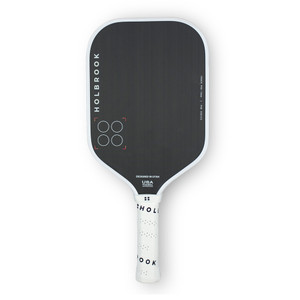 Front view of the Holbrook Power Pro 14mm Carbon Fiber Pickleball Paddle