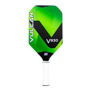 Vulcan V930 Pickleball Paddle offering a unique octagonal shape, carbon fiber face, and 13 millimeter core thickness